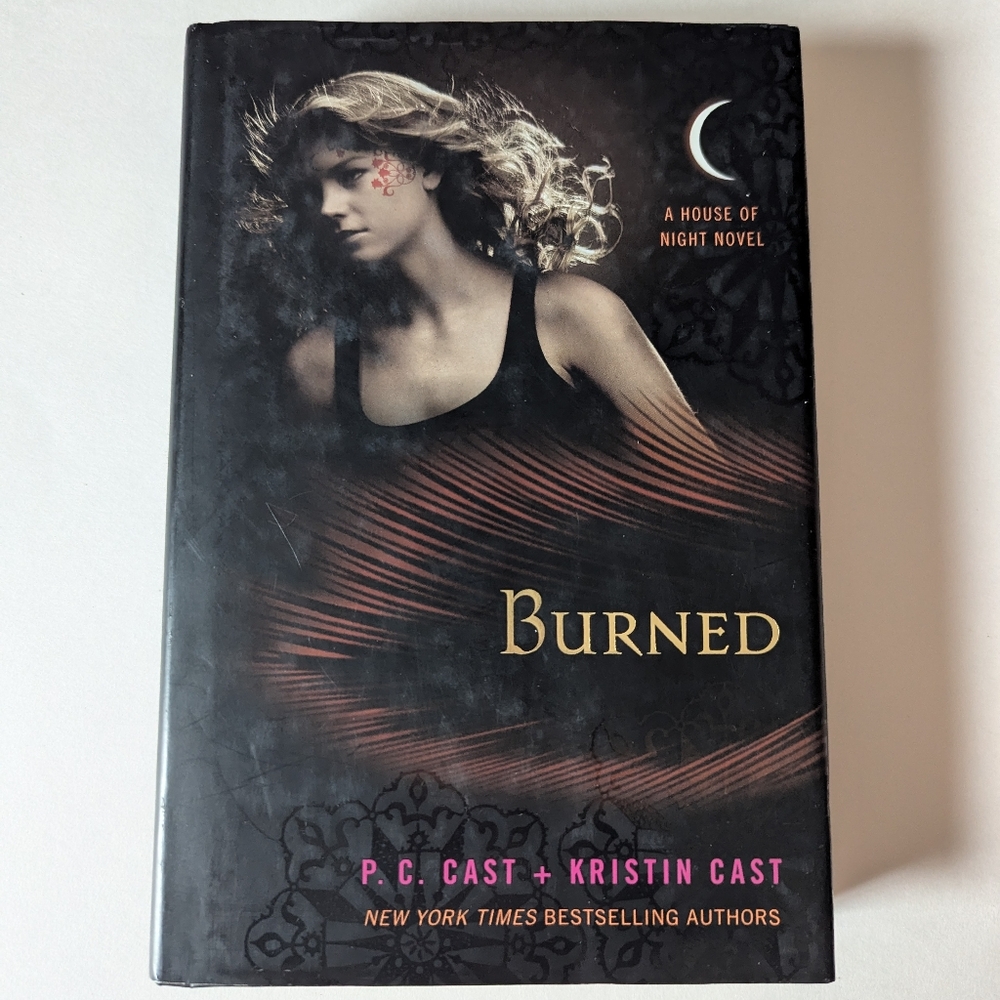4/$20 BURNED (A House of Night Novel #7) by P. C. Cast and Kirstin Cast